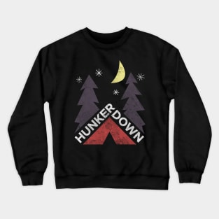 Hunker Down Camping Crewneck Sweatshirt